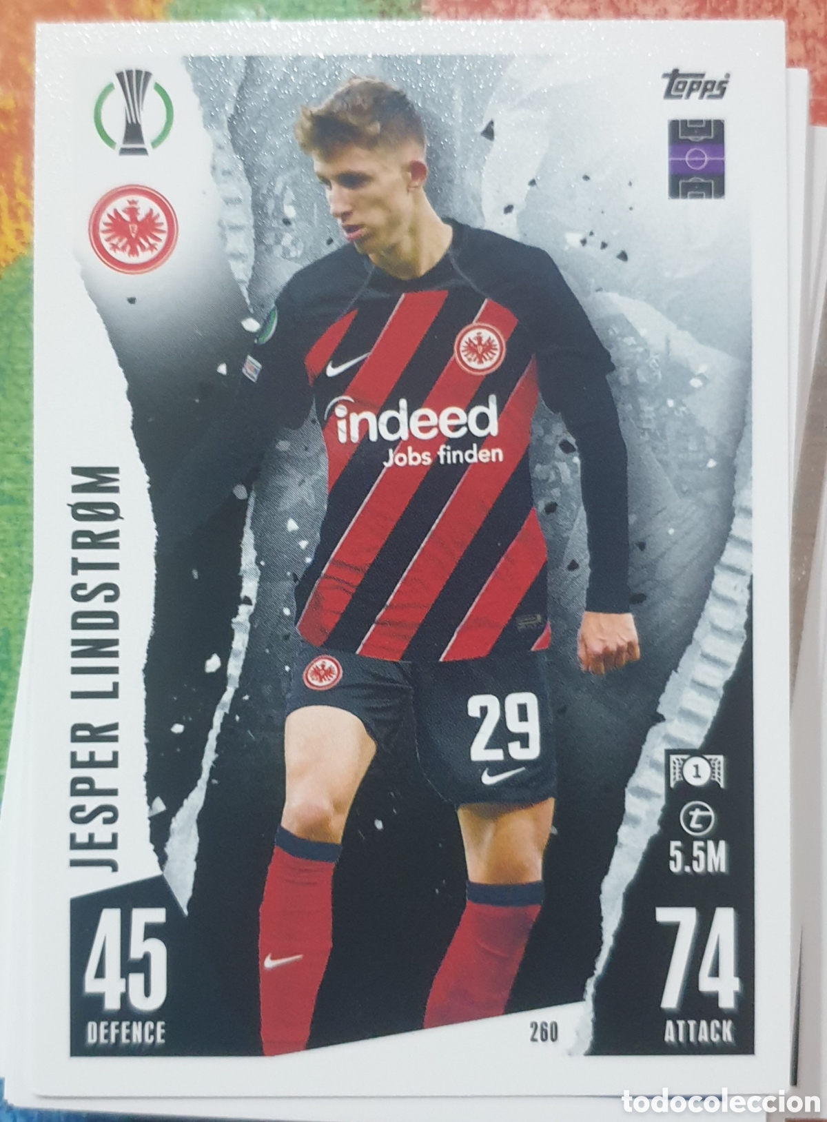 Cromos de Futebol: 260 lindstrom topps match attax 23 24