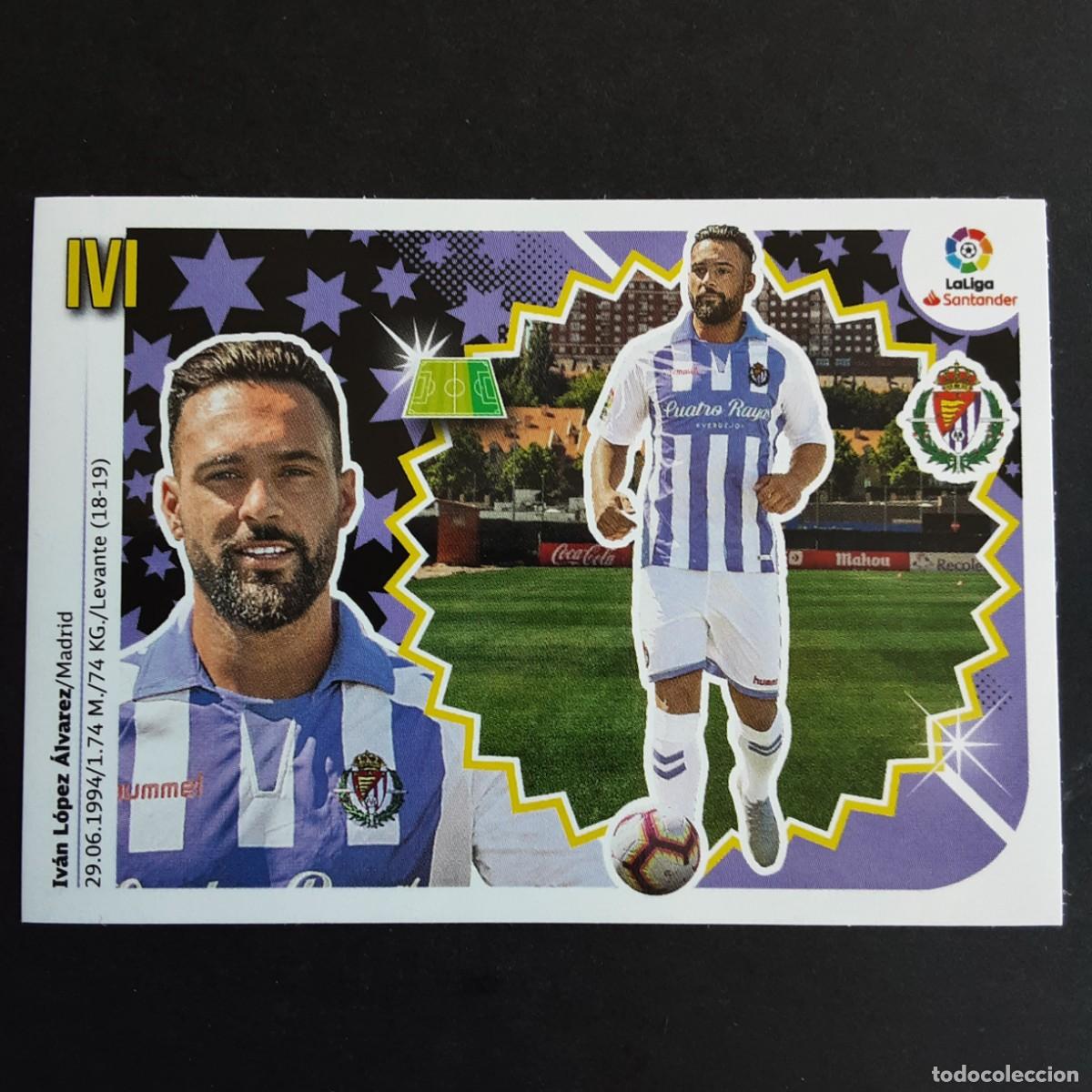 Cromos de F&uacute;tbol: CROMO LIGA 2018 2019 18 19 COLECCIONES ESTE PANINI N&ordm;16 IVI-VALLADOLID NUNCA PEGADO