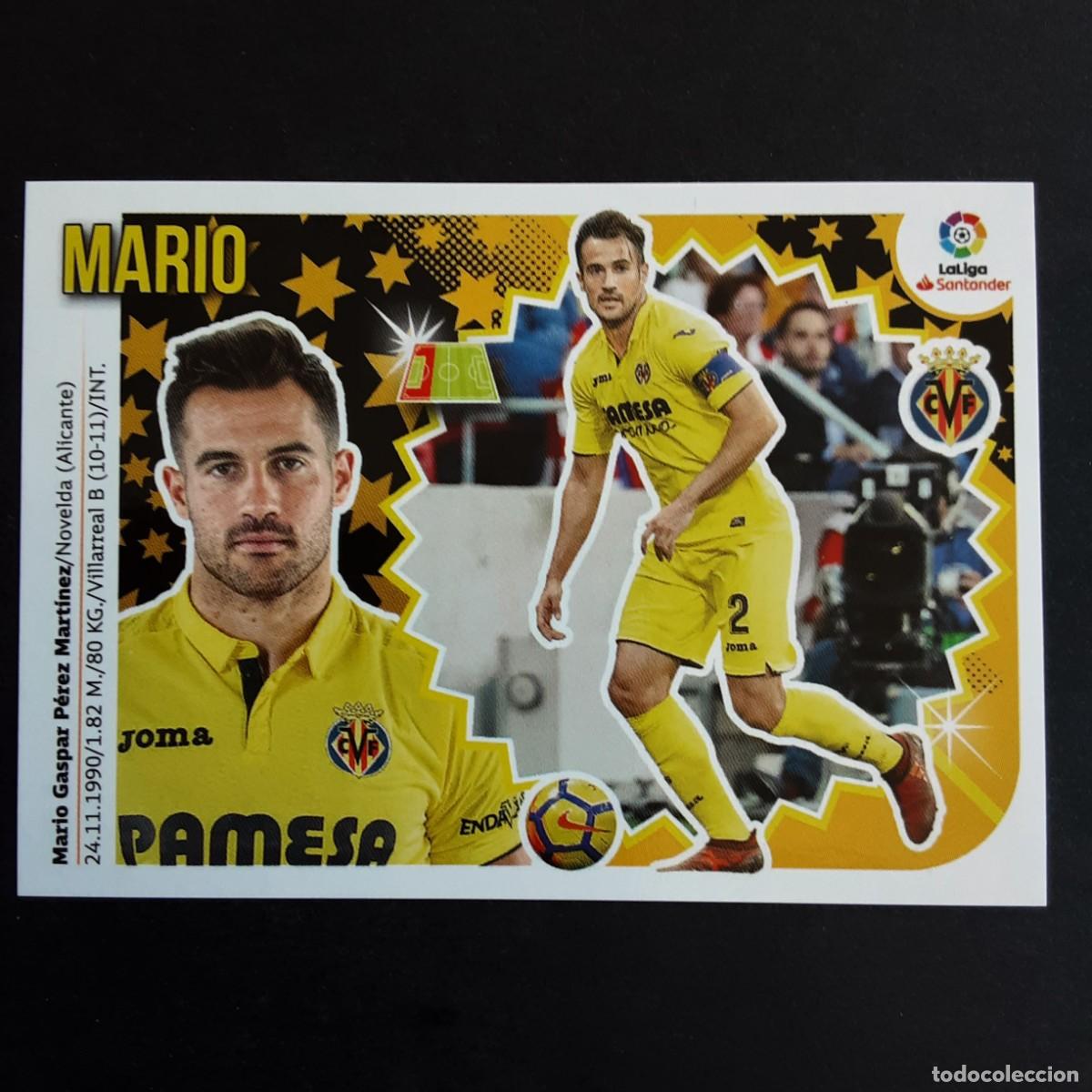Cromos de Futebol: CROMO LIGA 2018 2019 18 19 COLECCIONES ESTE PANINI N&ordm;3 MARIO-VILLARREAL NUNCA PEGADO
