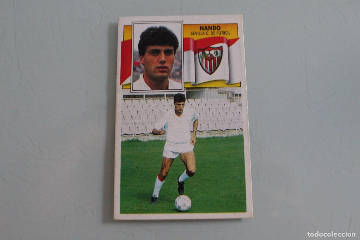 Cromos de f&uacute;tbol: ESTE 90 91 NANDO BAJA - Foto 1