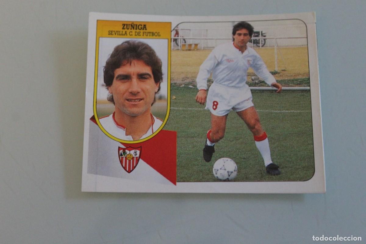 Figurine di Calcio: ESTE 91 92 Z&Uacute;&Ntilde;IGA BAJA RECUPERADO DE &Aacute;LBUM