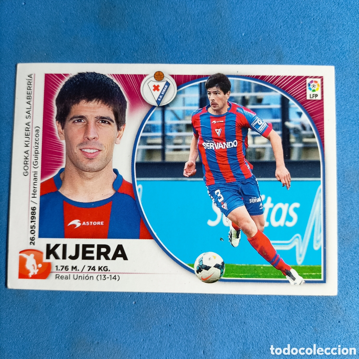 Cromos de f&uacute;tbol: EDICIONES ESTE. LIGA 2014-2015 (EIBAR) №8 KIJERA - Foto 1