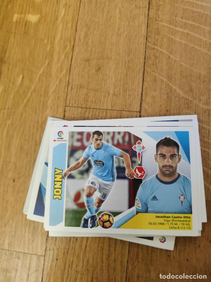 Cromos de f&uacute;tbol: jonny celta este 2017 2018 17 18 sin pegar - Foto 1