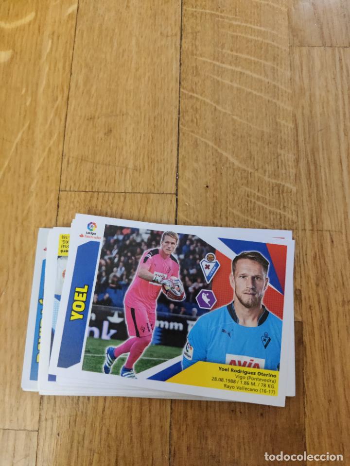 Cromos de f&uacute;tbol: yoel eibar este 2017 2018 17 18 sin pegar - Foto 1