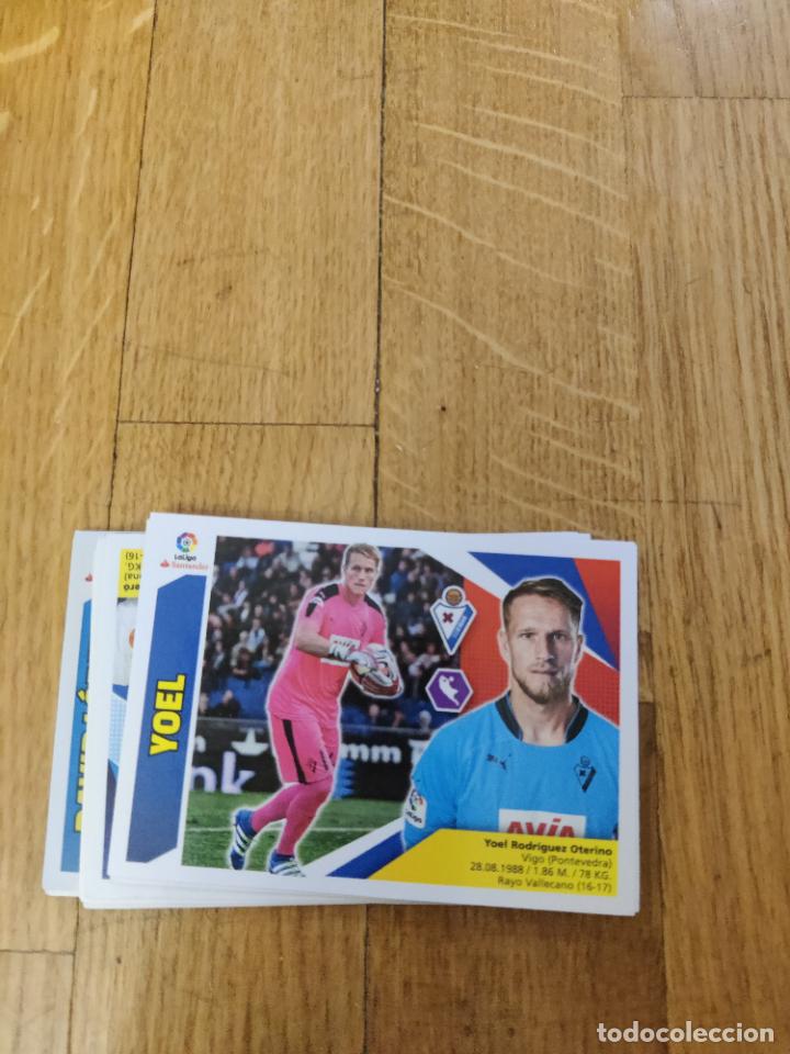 Cromos de f&uacute;tbol: yoel eibar este 2017 2018 17 18 sin pegar - Foto 1