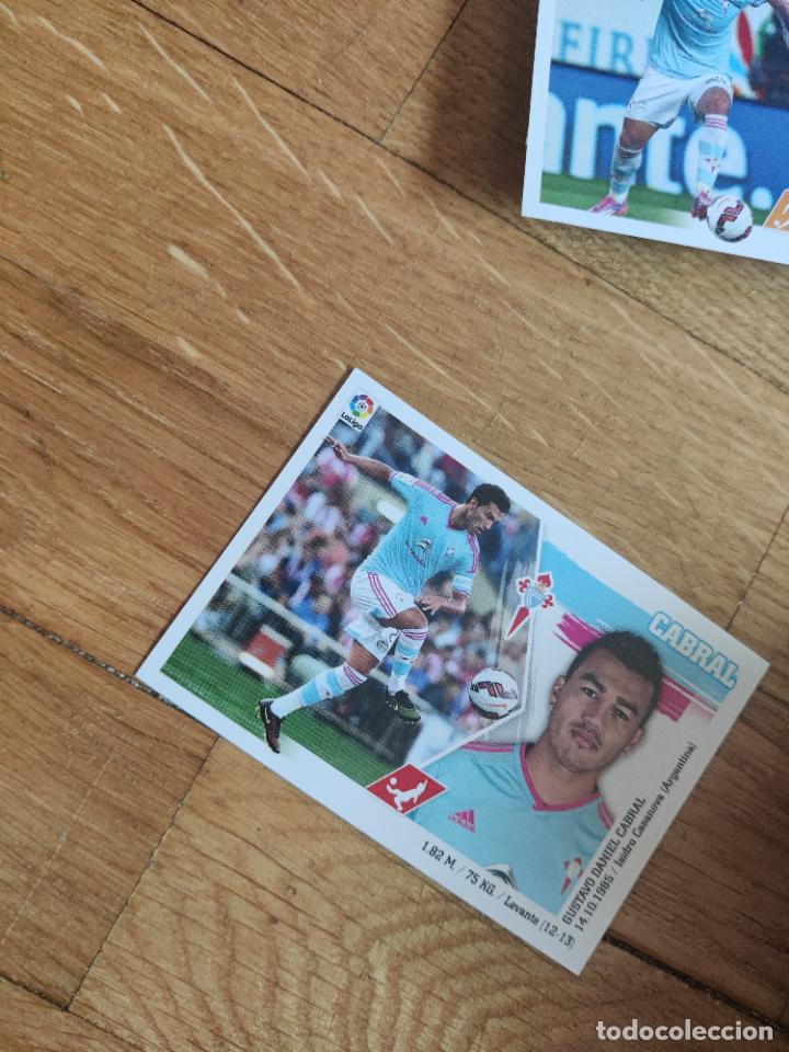 Cromos de f&uacute;tbol: cabral celta este 2015 2016 15 16 sin pegar - Foto 1