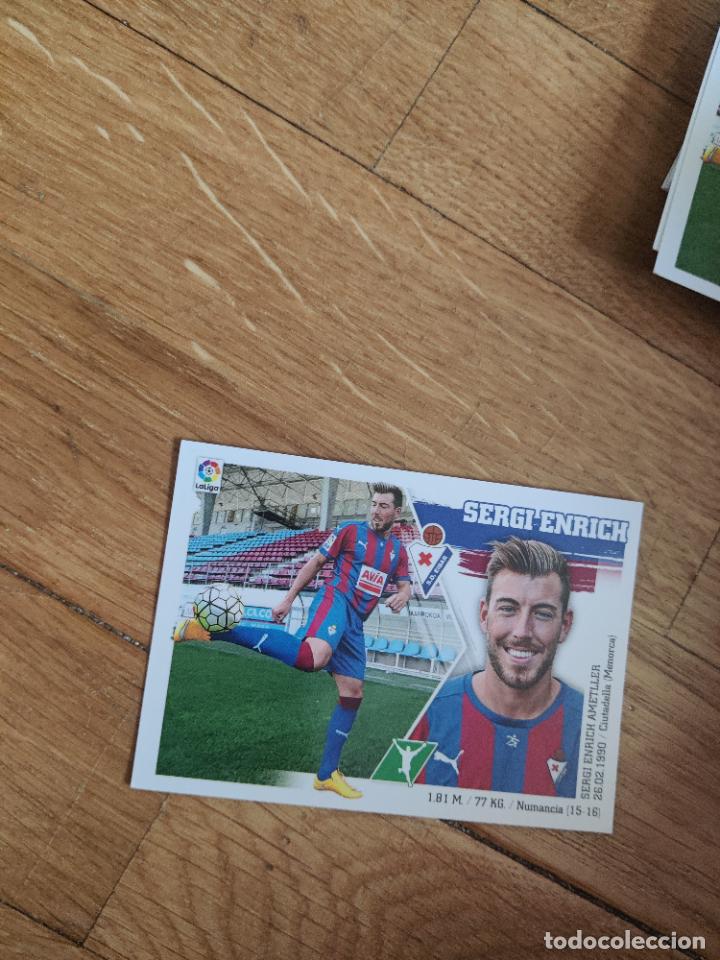 Cromos de f&uacute;tbol: sergi enrich eibar este 2015 2016 15 16 sin pegar - Foto 1