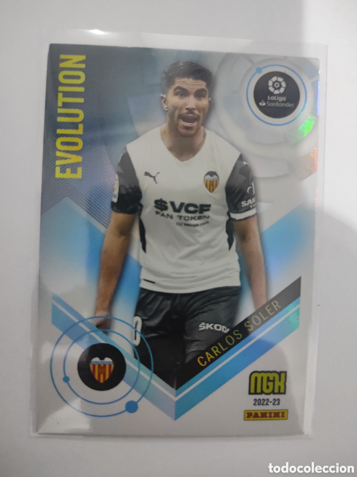 Cromos de f&uacute;tbol: Soler Valencia EVOLUTION Megacracks 22- 23 # 378 - Foto 1