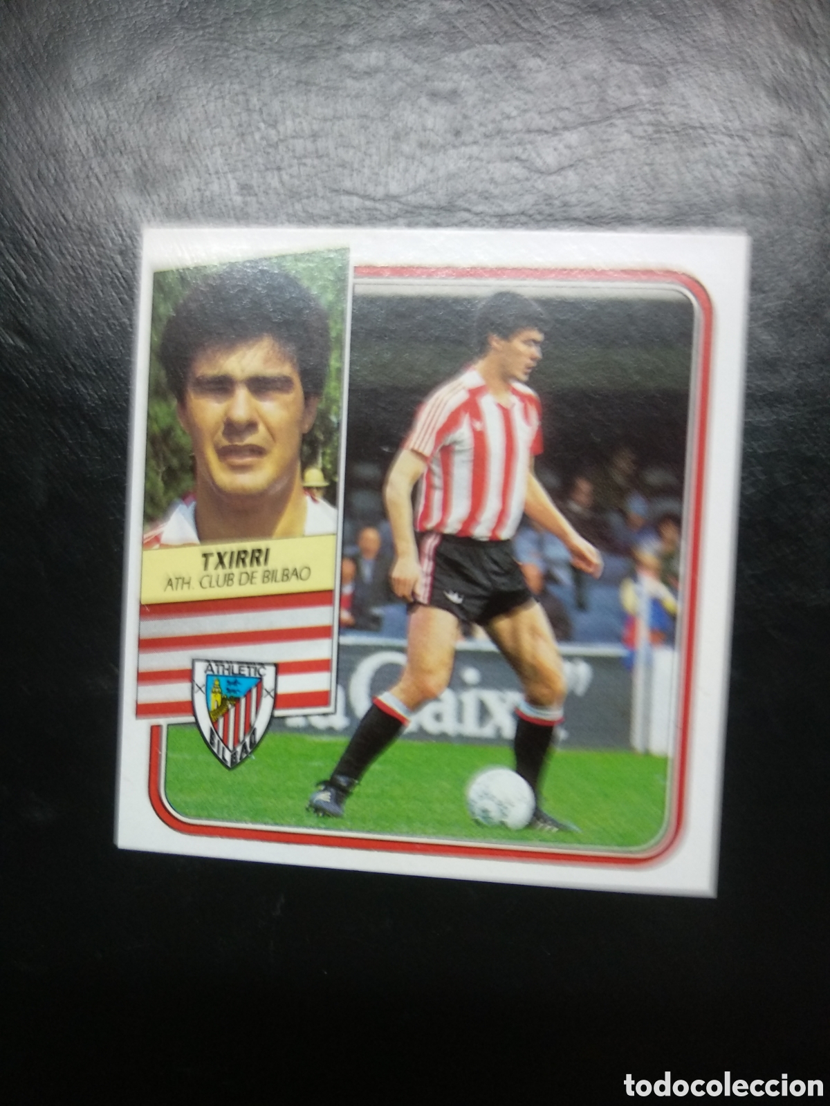 Cromos de f&uacute;tbol: 89-90 ESTE CROMO DESPEGADO EN BUEN ESTADO TXIRRI