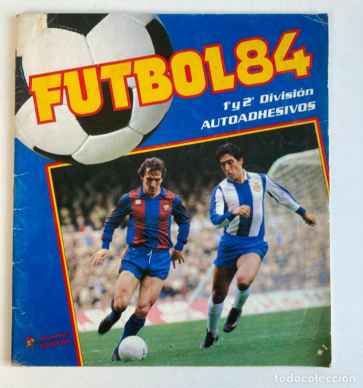 Cromos de f&uacute;tbol: ALBUM FUTBOL84, CONTIENE 65 CROMOS