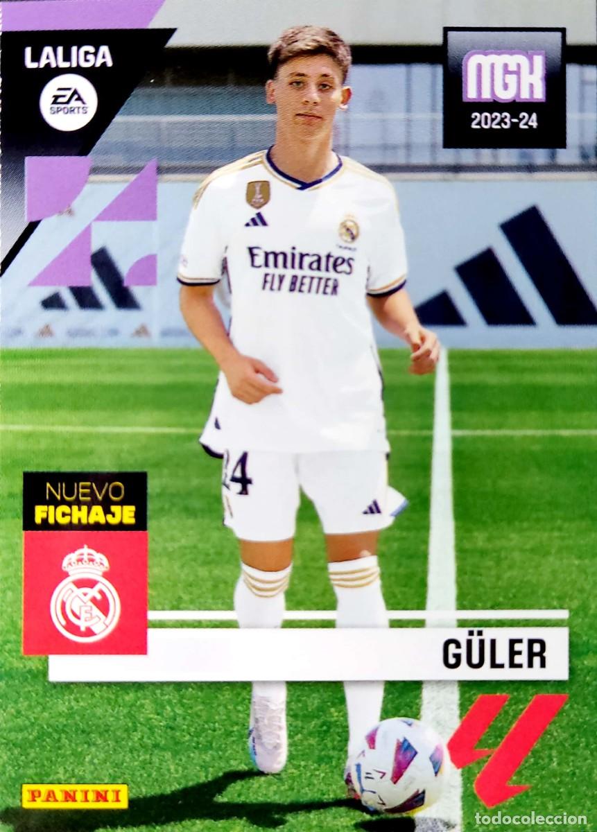 Cromos de F&uacute;tbol: 461 Arda G&Uuml;LER - Real Madrid - NUEVO FICHAJE - PANINI - Megacracks 23 24 2023 2024