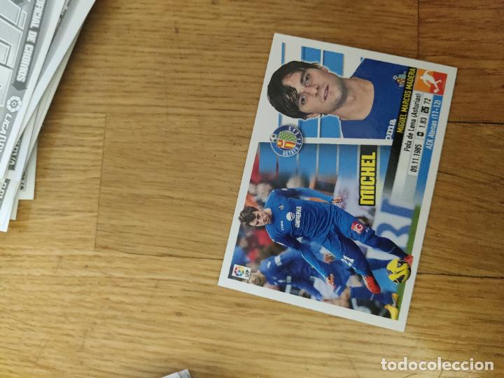 Cromos de f&uacute;tbol: michel getafe este 2013 2014 13 14 sin pegar - Foto 1