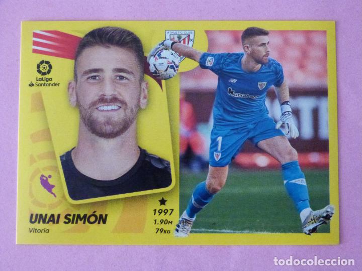 Cromos de f&uacute;tbol: CROMO DE FUTBOL UNAI SIMON DEL ATH. BILBAO SIN PEGAR N&ordm; 5 LIGA ESTE 2021-2022/21-22 PANINI