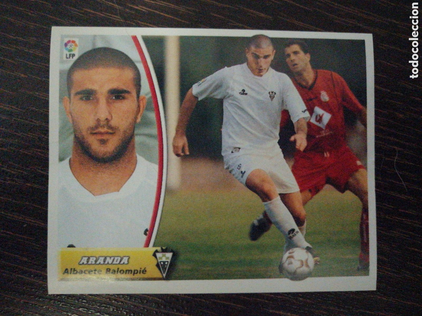 Cromos de f&uacute;tbol: Aranda Albacete coloca Ediciones Este 2003-2004 - Foto 1