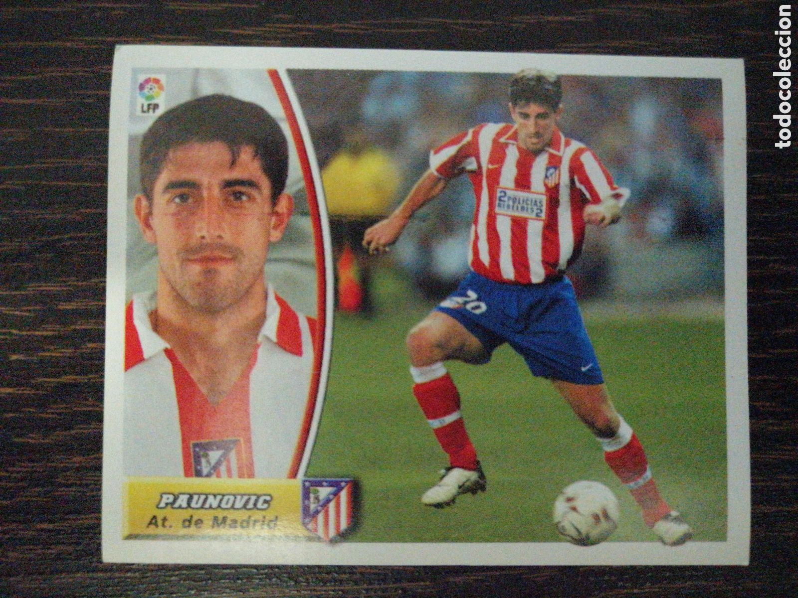 Cromos de f&uacute;tbol: Paunovic coloca Atl&eacute;tico Ediciones Este 2003-2004 - Foto 1