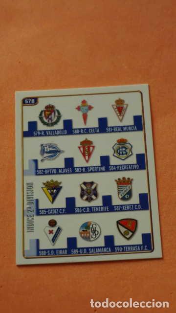 Cartes &agrave; collectionner de Football: LA FICHAS DE LA LIGA 2005, 578 INDICE, 2&ordf; DIVISION, MUNDICROMO SPORT 2004 / 2005, 04 / 05.