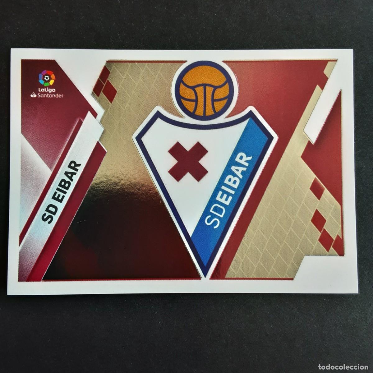 Cromos de F&uacute;tbol: CROMO LIGA 2019 2020 19 20 COLECCIONES ESTE PANINI N&ordm;13 ESCUDO-EIBAR NUNCA PEGADO