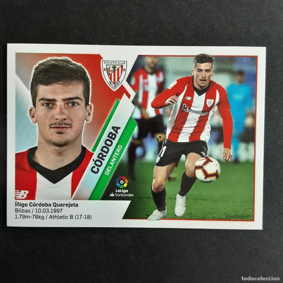Cromos de F&uacute;tbol: CROMO LIGA 2019 2020 19 20 COLECCIONES ESTE PANINI N&ordm;15 CORDOBA-ATH.BILBAO NUNCA PEGADO