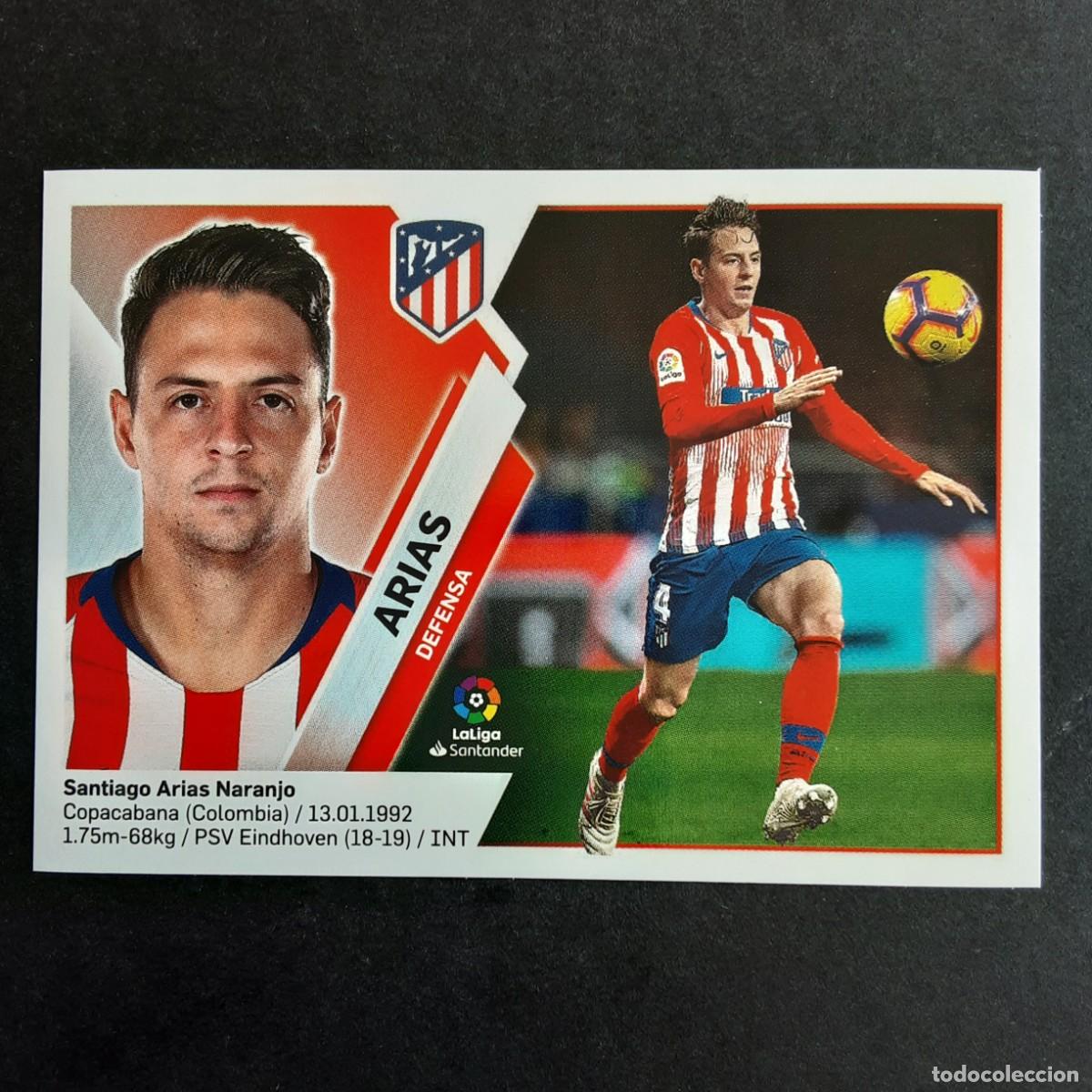 Fu&szlig;ball-Sticker: CROMO LIGA 2019 2020 19 20 COLECCIONES ESTE PANINI N&ordm;3 ARIAS-AT.MADRID NUNCA PEGADO