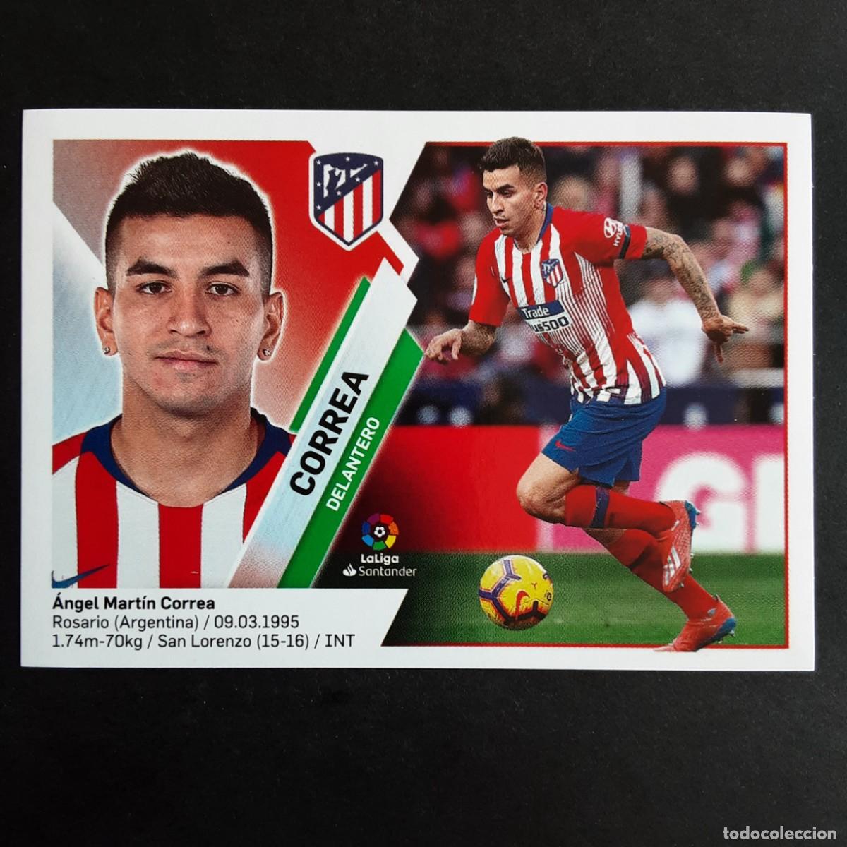 Cromos de f&uacute;tbol: CROMO LIGA 2019 2020 19 20 COLECCIONES ESTE PANINI N&ordm;13 CORREA-AT.MADRID NUNCA PEGADO