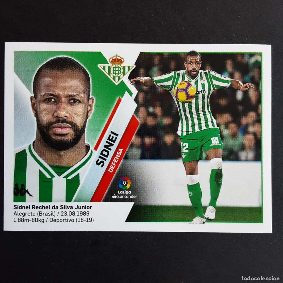 Football Stickers: CROMO LIGA 2019 2020 19 20 COLECCIONES ESTE PANINI N&ordm;5 SIDNEI-BETIS NUNCA PEGADO