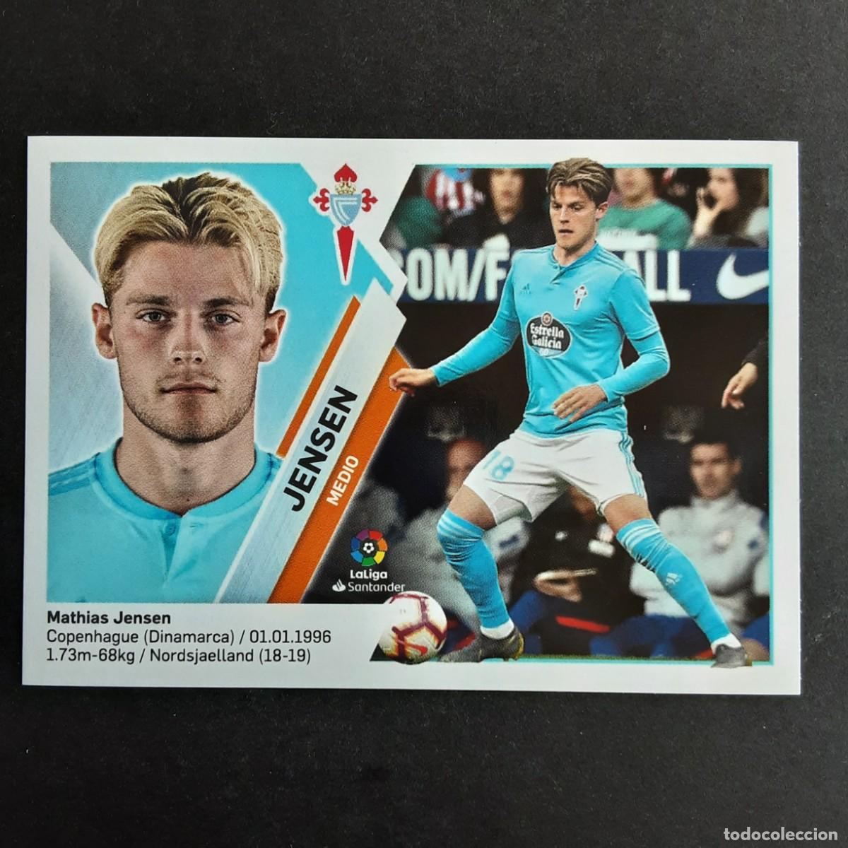 Cromos de F&uacute;tbol: CROMO LIGA 2019 2020 19 20 COLECCIONES ESTE PANINI N&ordm;12B JENSEN-CELTA NUNCA PEGADO