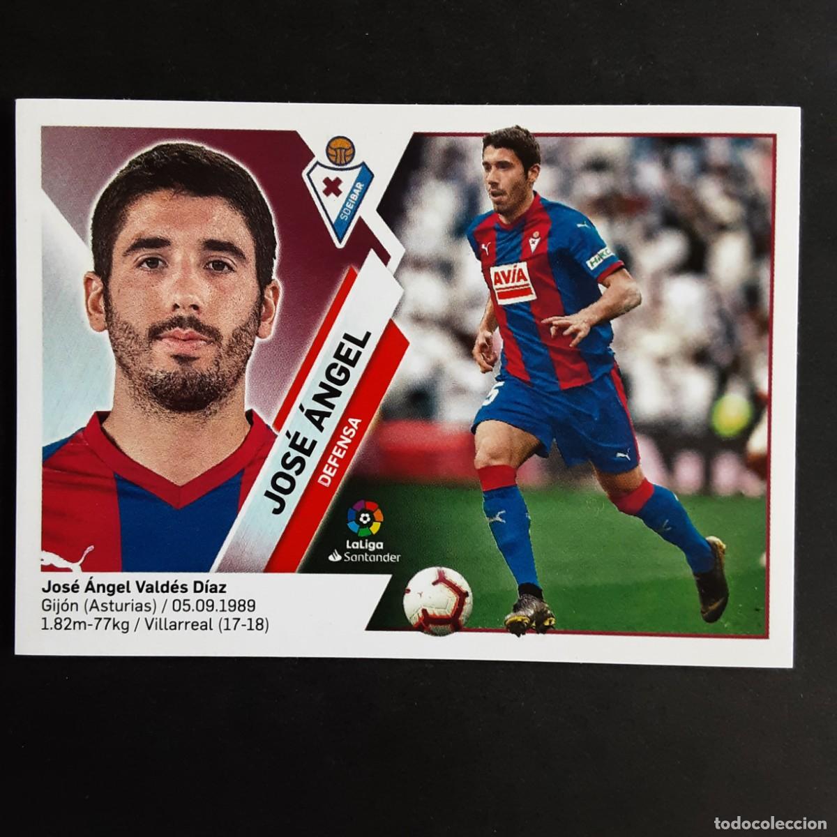 Cromos de F&uacute;tbol: CROMO LIGA 2019 2020 19 20 COLECCIONES ESTE PANINI N&ordm;8 JOSE ANGEL-EIBAR NUNCA PEGADO