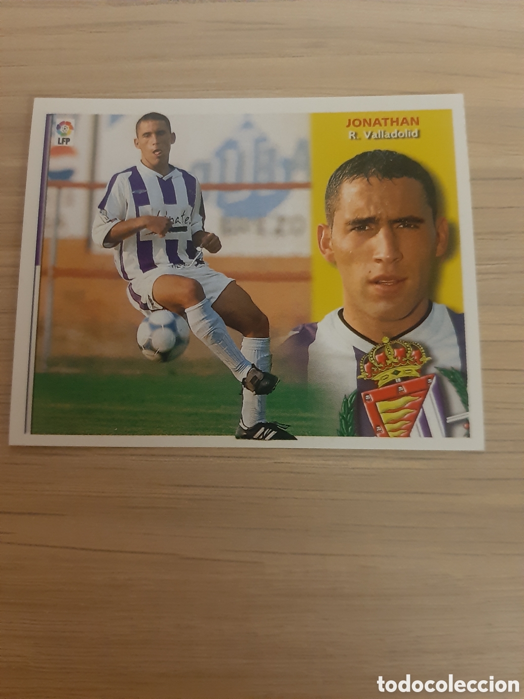 Cromos de f&uacute;tbol: FICHAJE 14 BIS JONATHAN.. VALLADOLID ESTE 2002 2003 - Foto 1