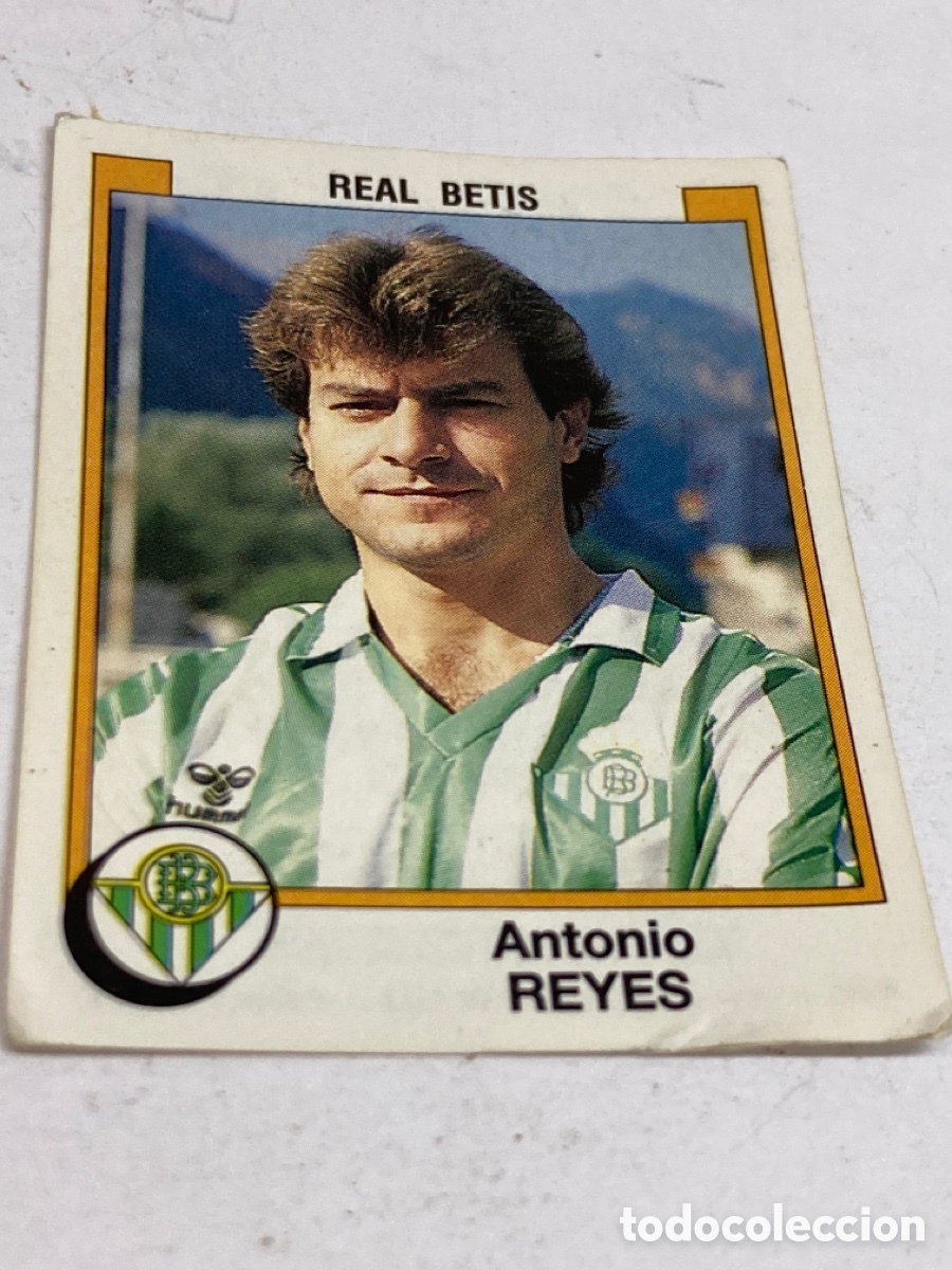 Figurine di Calcio: Cromo de Panini f&uacute;tbol 88 REAL BETIS Antonio REYES
