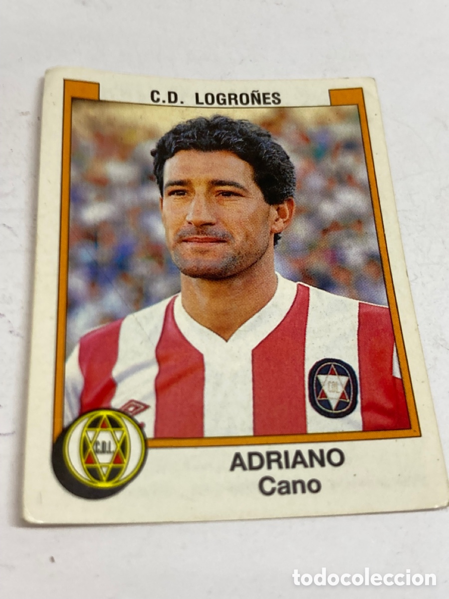 Fu&szlig;ball-Sticker: Cromo de Panini f&uacute;tbol 88 C.D. LOGRO&Ntilde;ES ADRIANO Cano