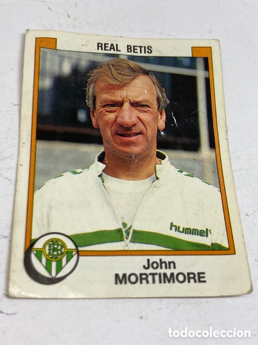Football Stickers: Cromo panini F&uacute;tbol 88 REAL BETIS hummel