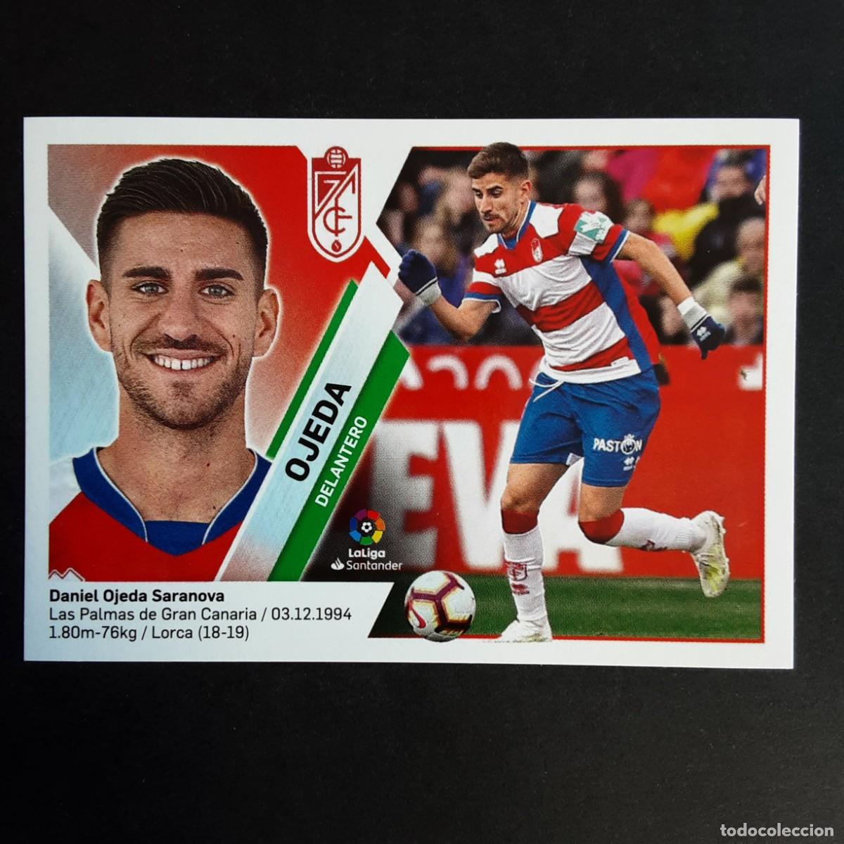 Fu&szlig;ball-Sticker: CROMO LIGA 2019 2020 19 20 COLECCIONES ESTE PANINI N&ordm;13 OJEDA-GRANADA NUNCA PEGADO