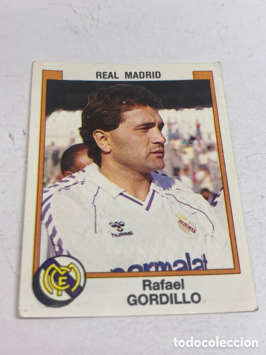 Cromos de Futebol: Cromos Panini F&uacute;tbol 88 REAL MADRID Rafael GORDILLO