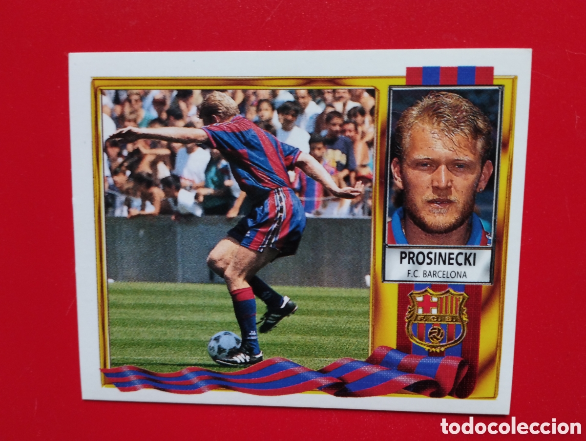Cromos de f&uacute;tbol: Prosinecki Coloca Este 95-96 - Foto 2