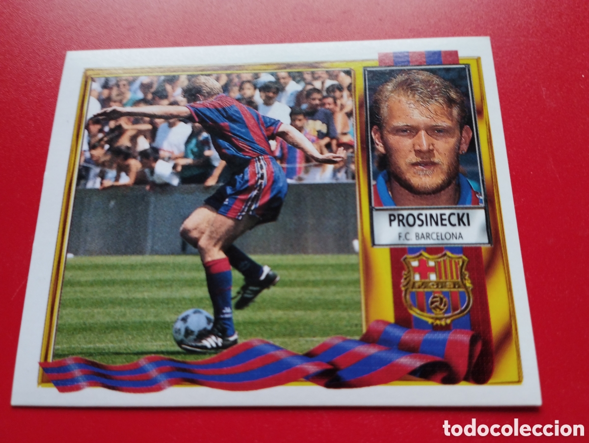 Cromos de f&uacute;tbol: Prosinecki Coloca Este 95-96 - Foto 1