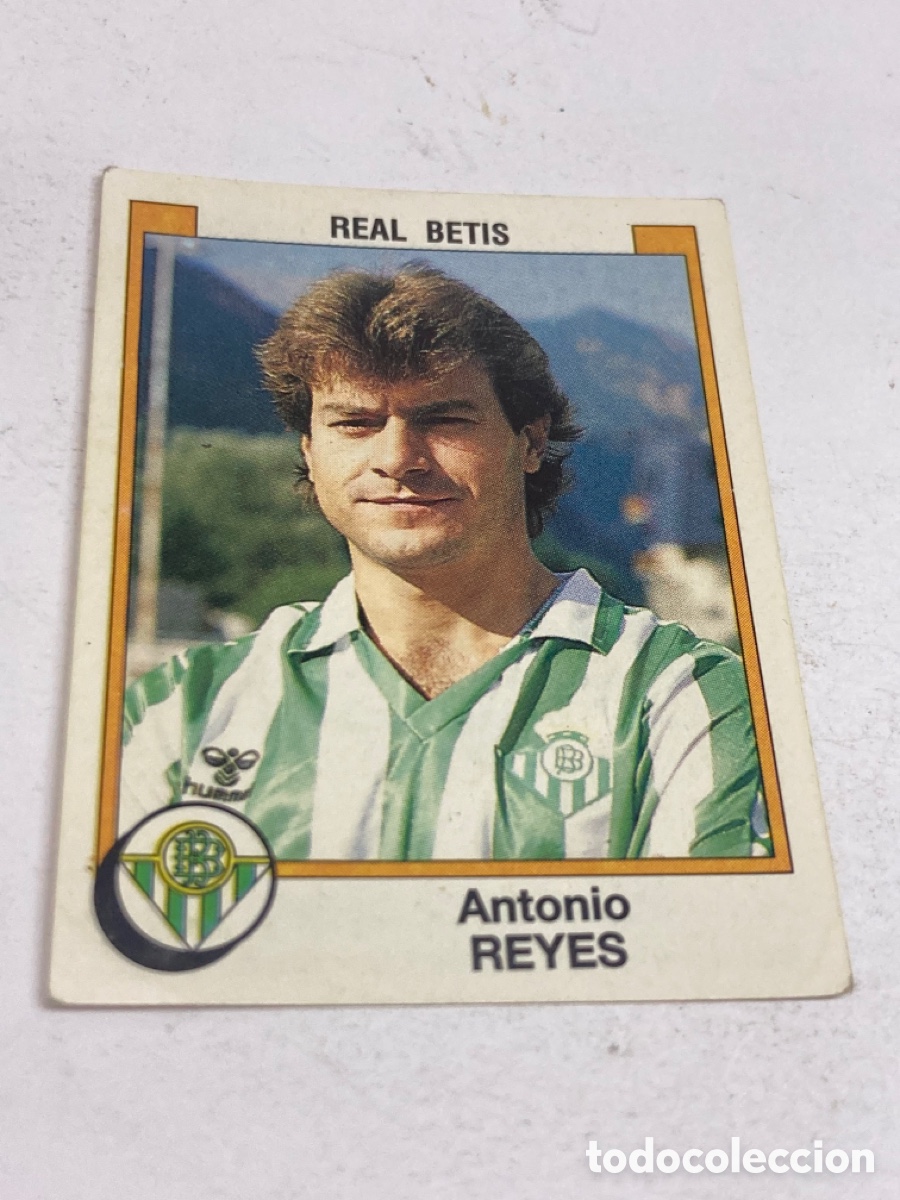 Fu&szlig;ball-Sticker: Cromos Panini F&uacute;tbol 88 REAL BETIS Antonio REYES