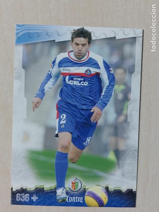 Cartes &agrave; collectionner de Football: N&ordm; 636 CONTRA - MUNDICROMO - LAS FICHAS DE LA LIGA 2009 - ULTIMO FICHAJE