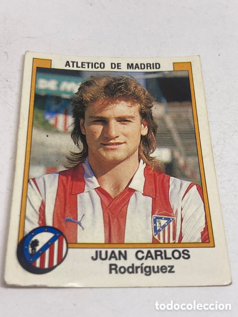 Cartes &agrave; collectionner de Football: Cromo panini de f&uacute;tbol 88 ATLETICO DE MADRIDJUAN CARLOS Rodr&iacute;guez /PAPEL2