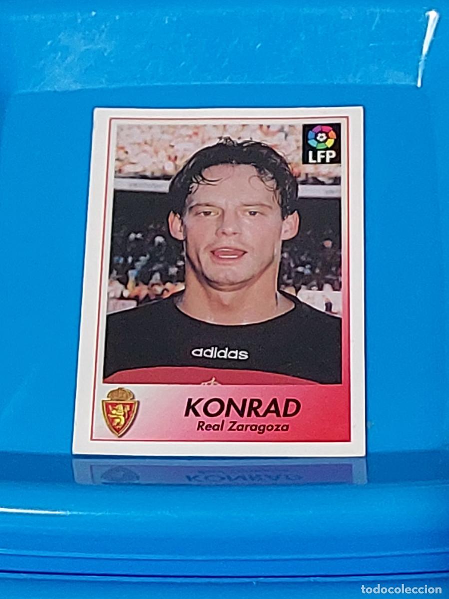 Cromos de Futebol: KONRAD (REAL ZARAGOZA) - FICHAJE N&ordm; 315 - LIGA F&Uacute;TBOL 96-97 - BOLLYCAO - NUNCA PEGADO