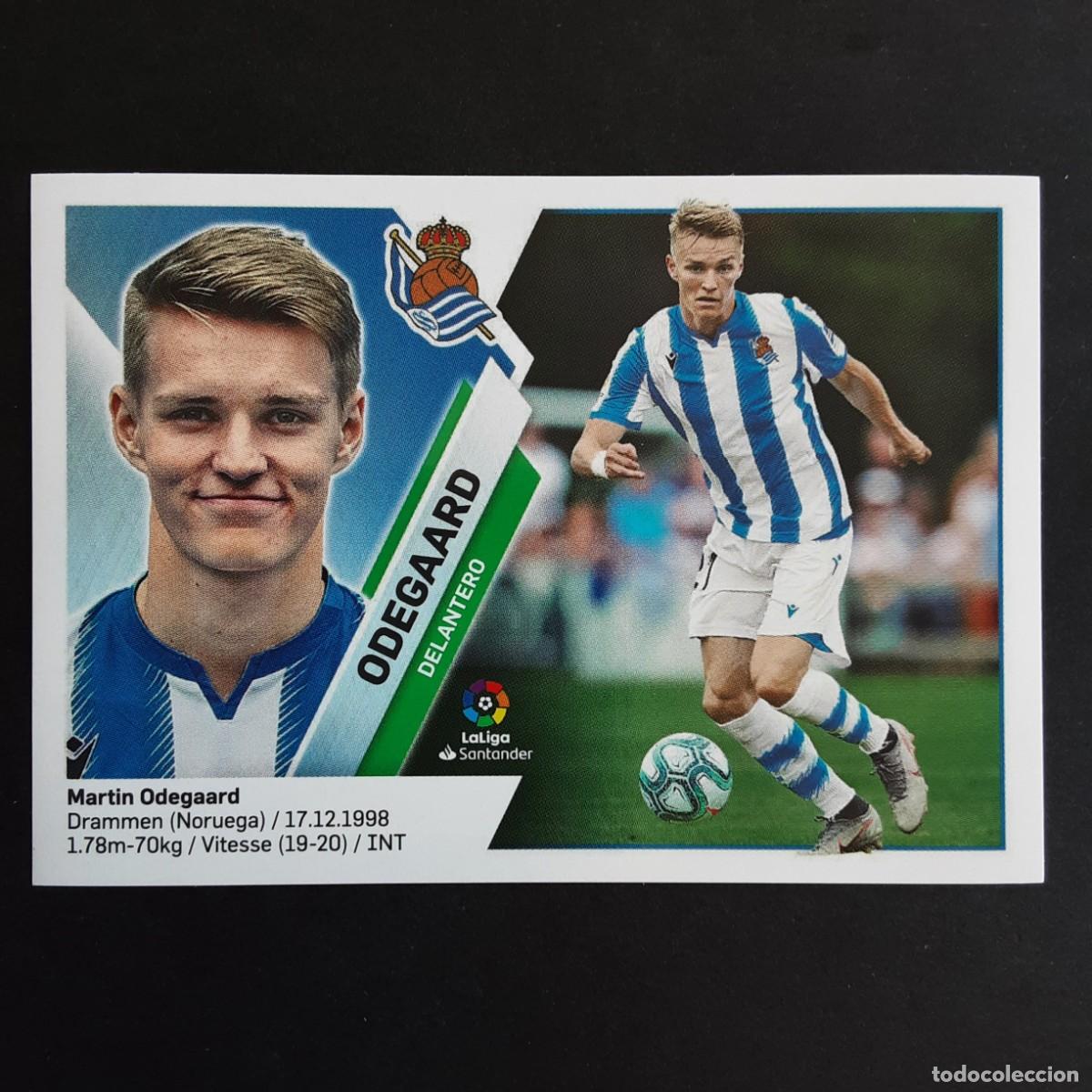 Cromos de F&uacute;tbol: CROMO LIGA 2019 2020 19 20 COLECCIONES ESTE PANINI N&ordm;14 ODEGAARD-R.SOCIEDAD NUNCA PEGADO