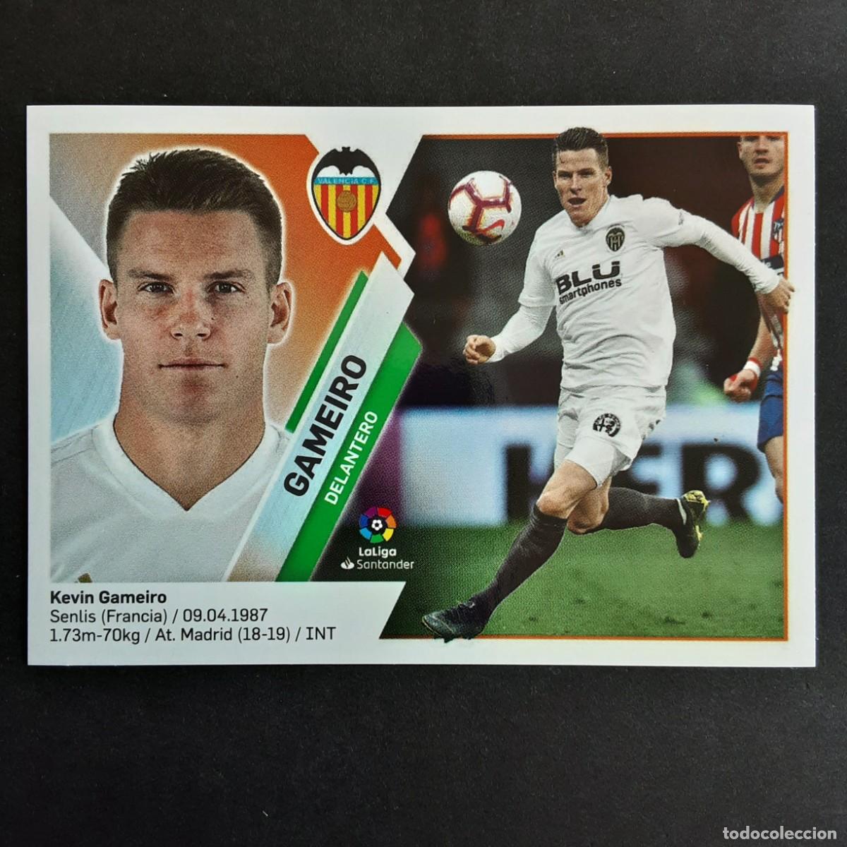 Football Stickers: CROMO LIGA 2019 2020 19 20 COLECCIONES ESTE PANINI N&ordm;15 GAMEIRO-VALENCIA NUNCA PEGADO