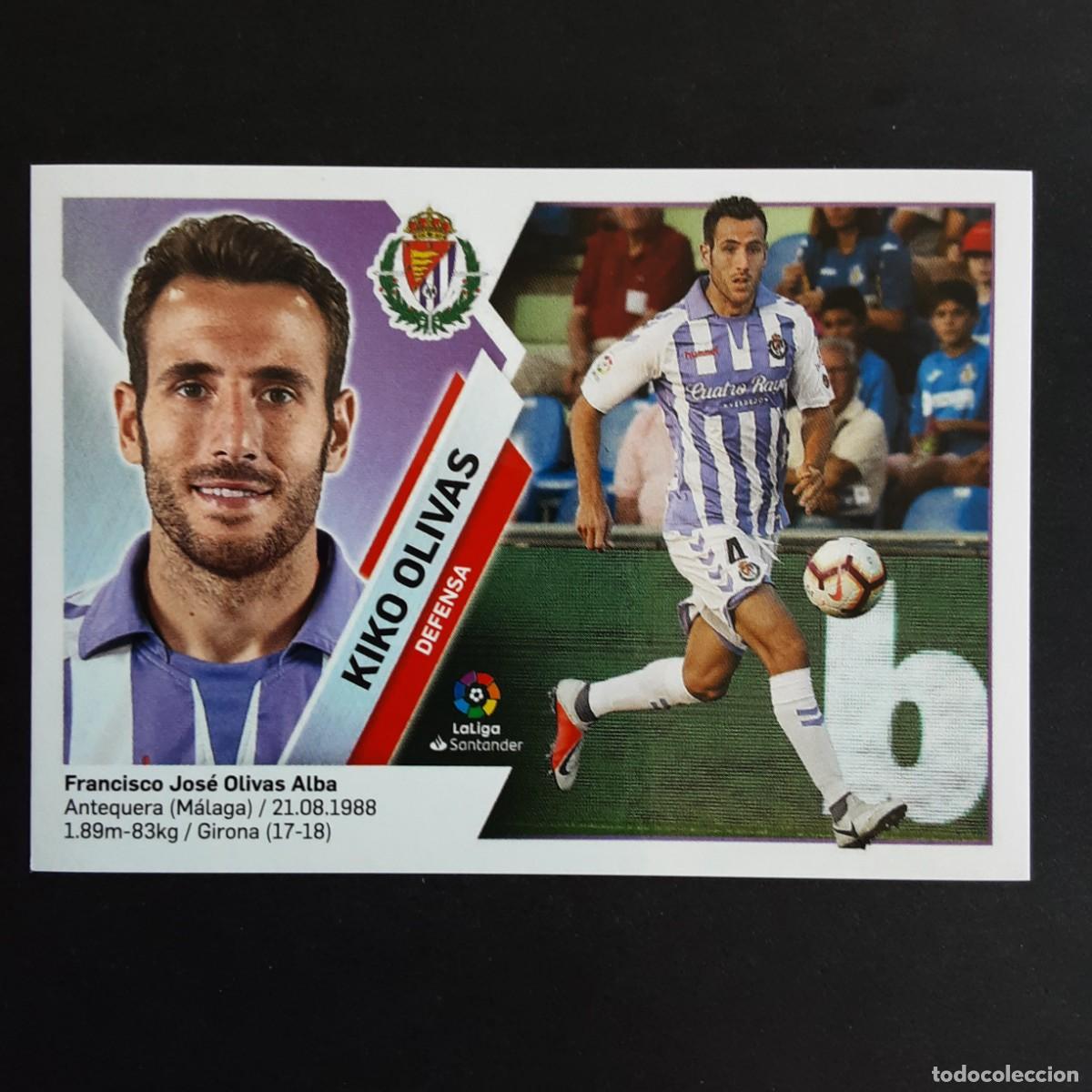 Football Stickers: CROMO LIGA 2019 2020 19 20 COLECCIONES ESTE PANINI N&ordm;5 KIKO OLIVAS-VALLADOLID NUNCA PEGADO