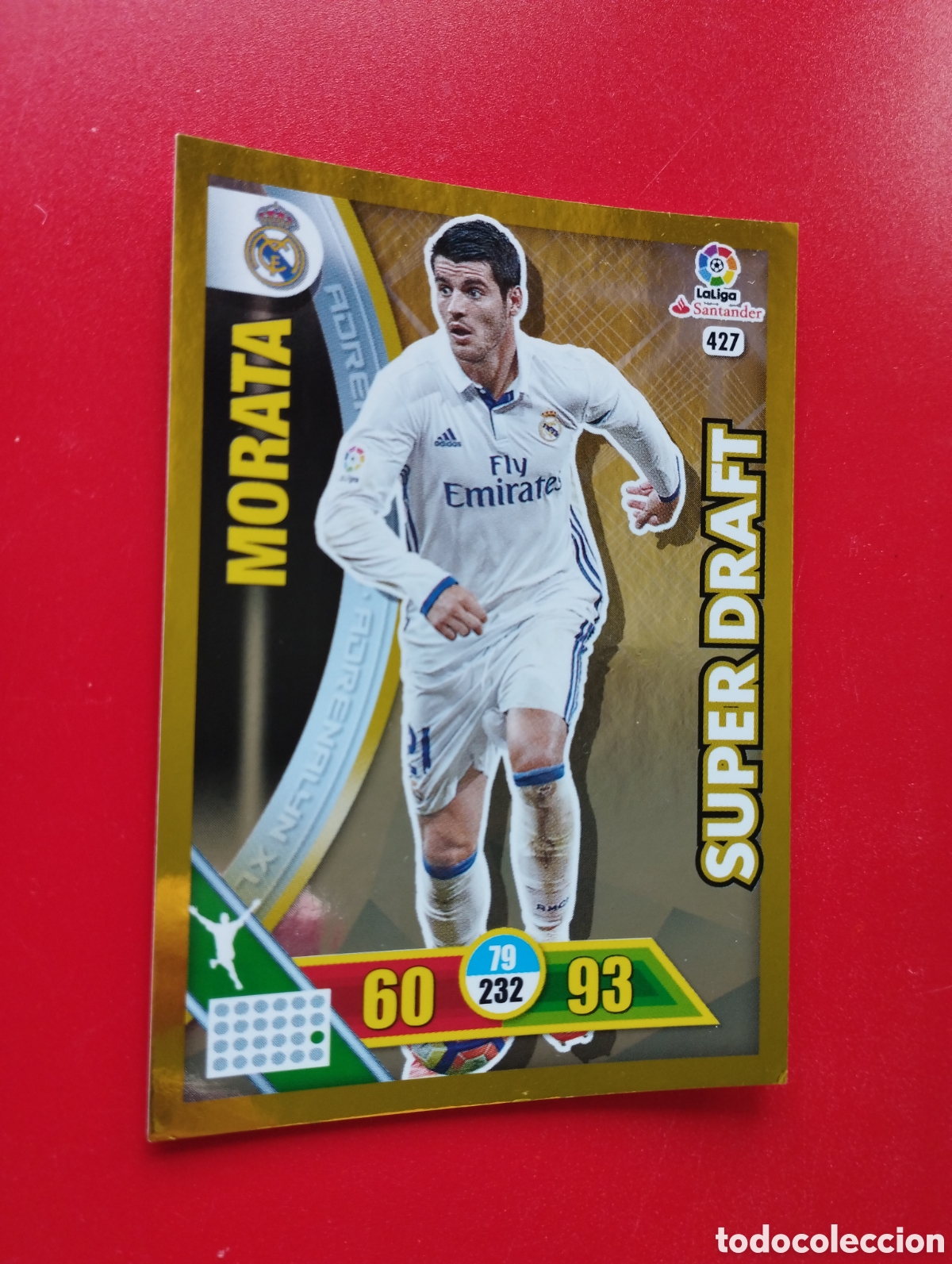 Cromos de f&uacute;tbol: Morata Super Draft Adrenalyn 16-17 - Foto 2