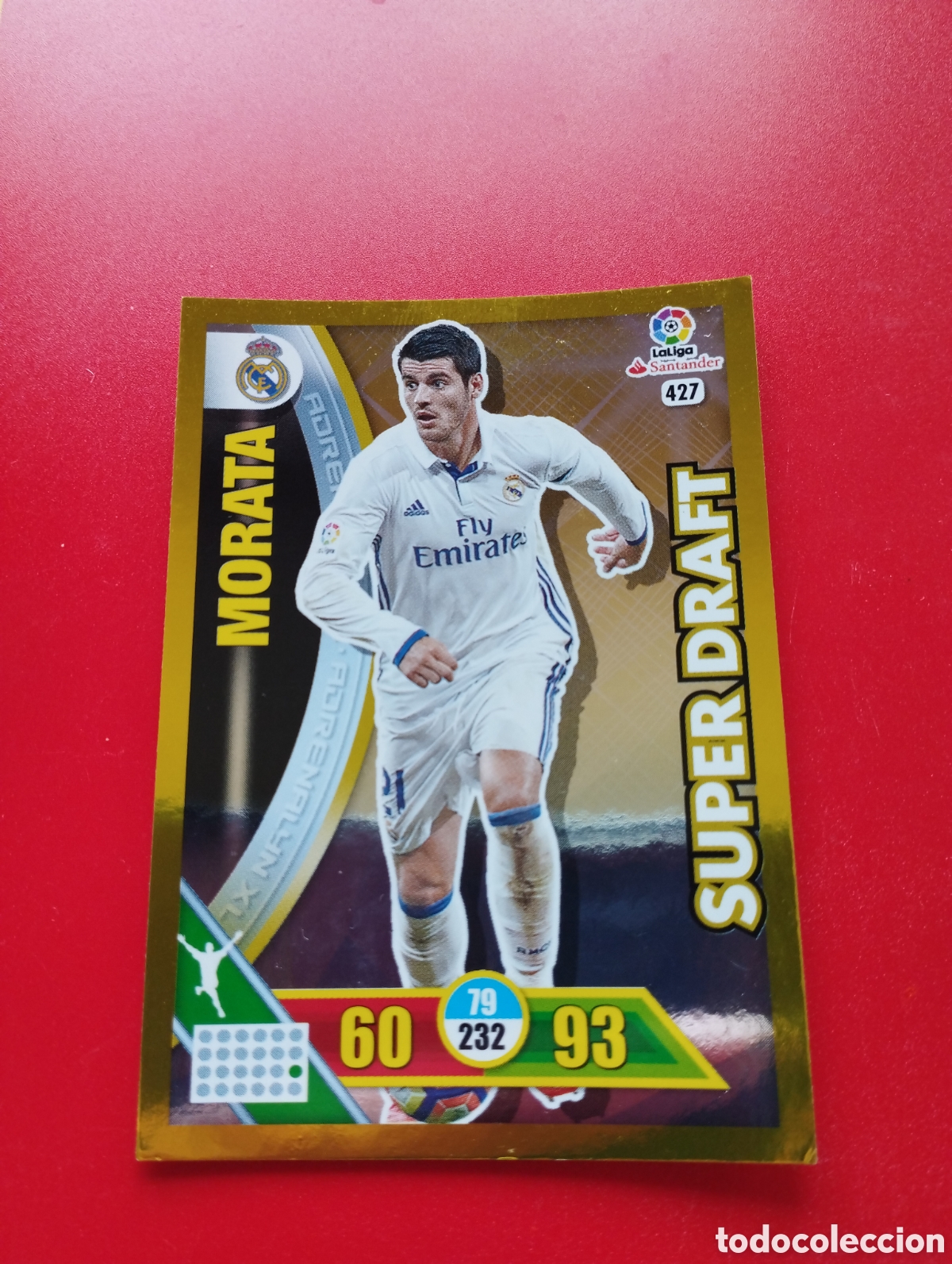 Cromos de f&uacute;tbol: Morata Super Draft Adrenalyn 16-17 - Foto 3