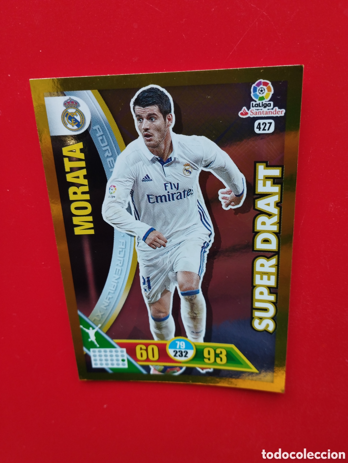 Cromos de f&uacute;tbol: Morata Super Draft Adrenalyn 16-17 - Foto 1