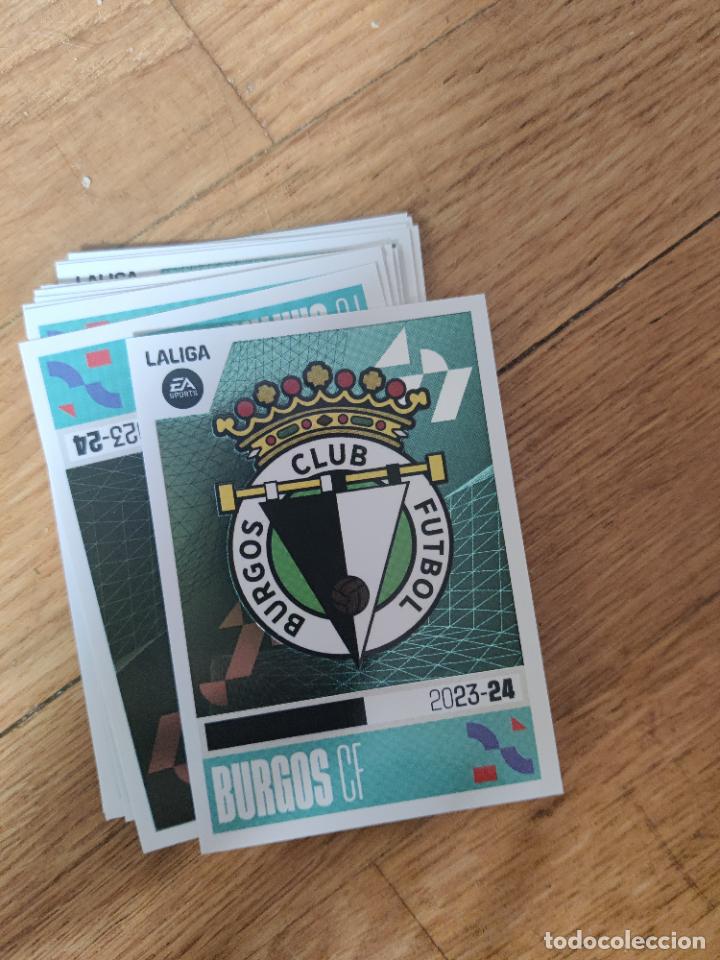Football Stickers: 5 burgos escudo segunda division este 2023 2024 24 23 4 edici&oacute;n