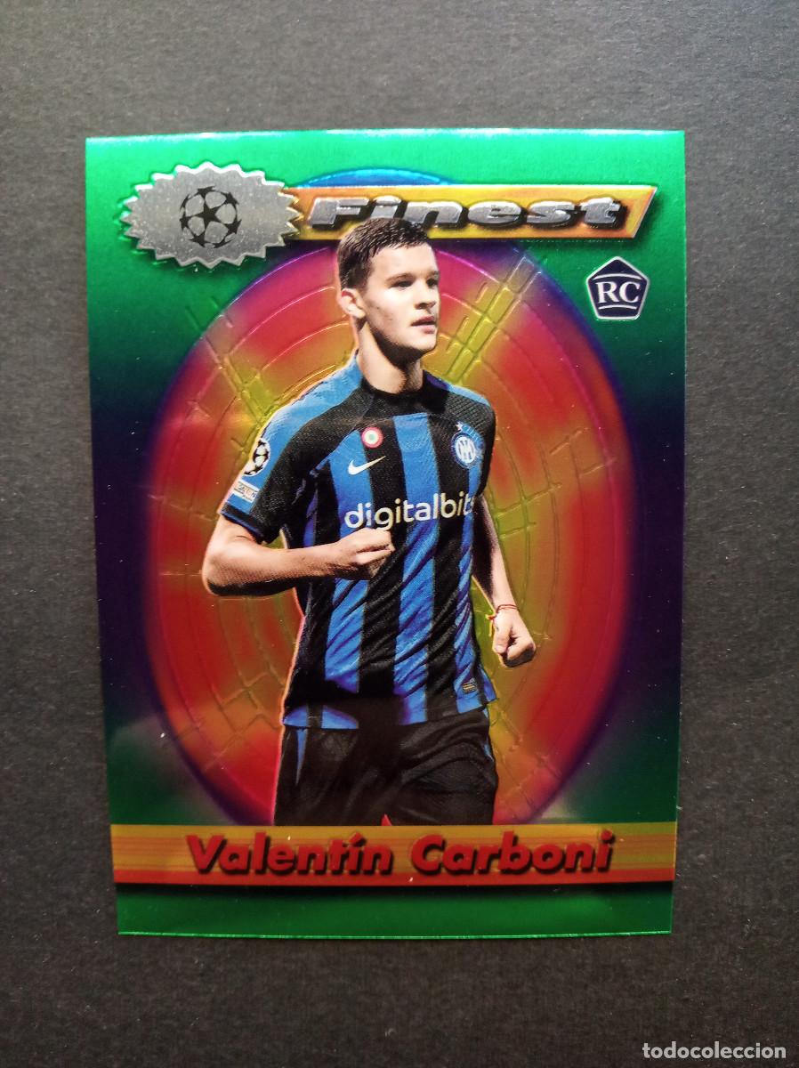 Cromos de Futebol: 11 Rookie CARBONY FC Internazionale ITALY Topps Finest Flashback Champions League 2022 2023 22 23
