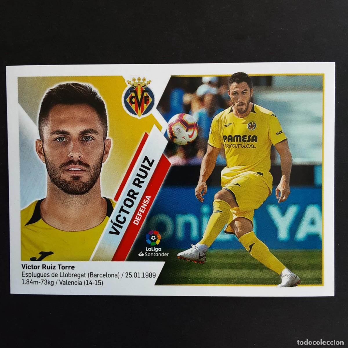 Football Stickers: CROMO LIGA 2019 2020 19 20 COLECCIONES ESTE PANINI N&ordm;5 VICTOR RUIZ-VILLARREAL NUNCA PEGADO