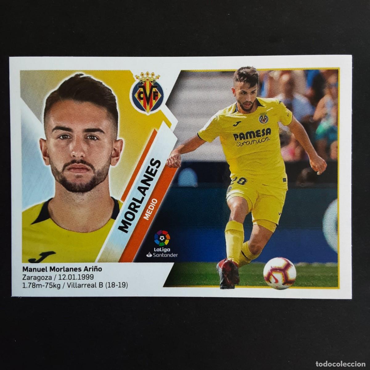 Football Stickers: CROMO LIGA 2019 2020 19 20 COLECCIONES ESTE PANINI N&ordm;9B MORLANES-VILLARREAL NUNCA PEGADO