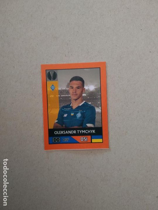 Cromos de f&uacute;tbol: 51 OLEKSANDR TYMCHYK DINAMO KIEV CROMO FUTBOL EUROPA LEAGUE 2020-2021 BOYCOL COLECCIONES 20-21